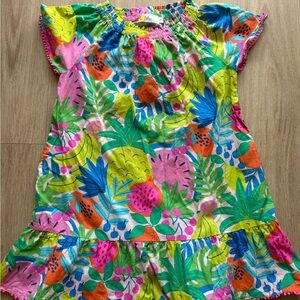 EUC Mini Boden Tropical Print lightweight dress.